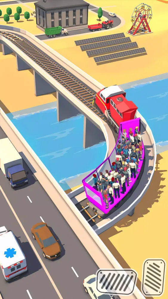 Tangkapan layar Passenger Express Train Game