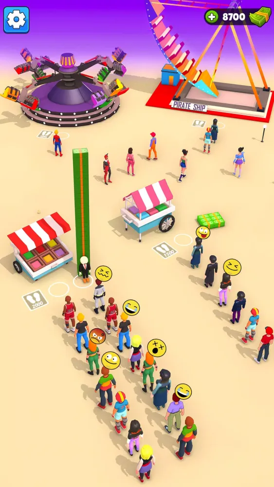 Tangkapan layar Passenger Express Train Game