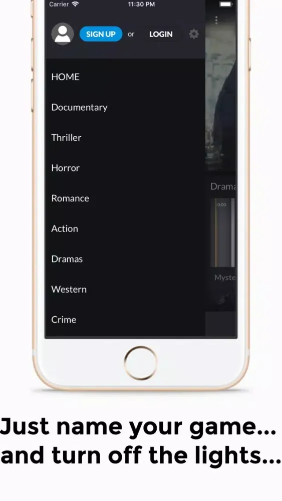 Capturas de tela do Flickster Network