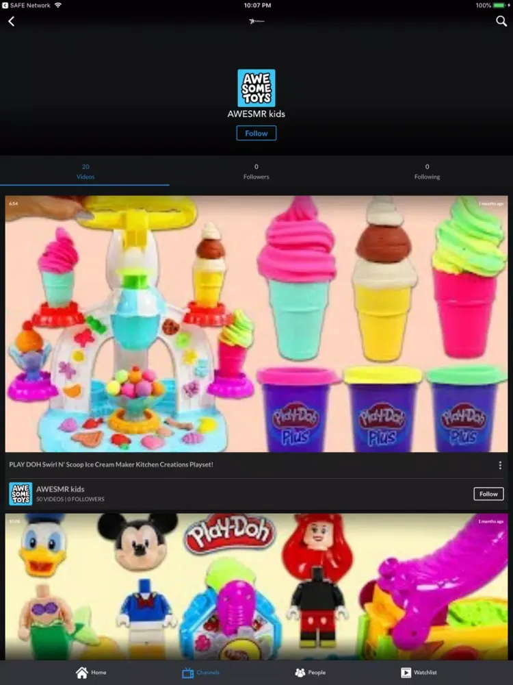 Kidspace Network iPad 應用截圖