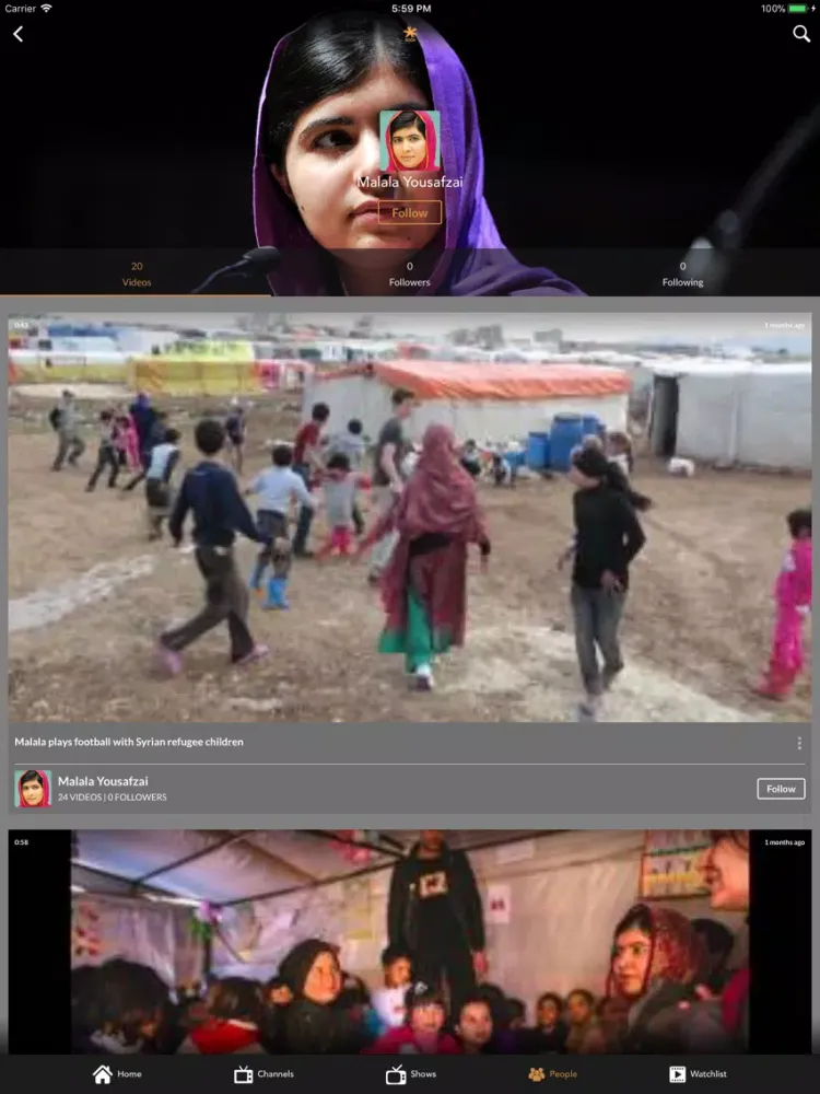 Zrzuty ekranu Soch Network iPad 