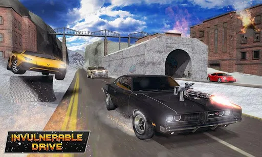 Mad Car War Death Racing Games应用截图