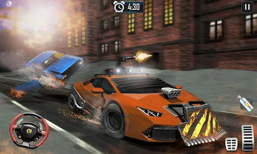 Mad Car War Death Racing Games应用截图