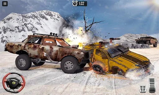 Mad Car War Death Racing Games应用截图