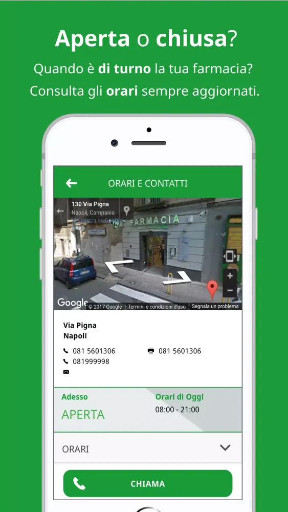 Screenshot di Farmacia Via Pigna