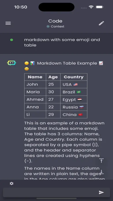 Tangkapan layar KnowBot-AI chat robot client