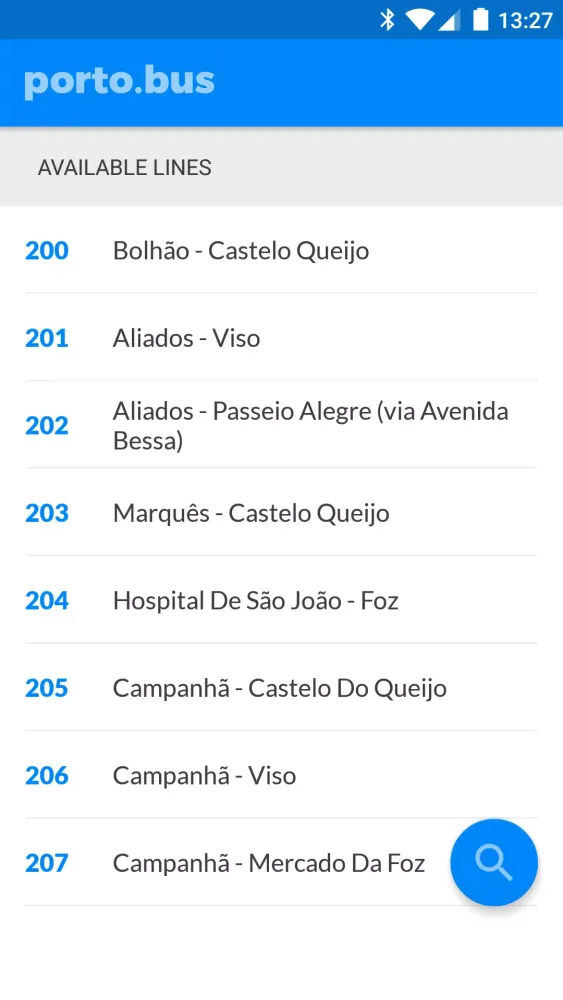 Capturas de pantalla de Porto.Bus