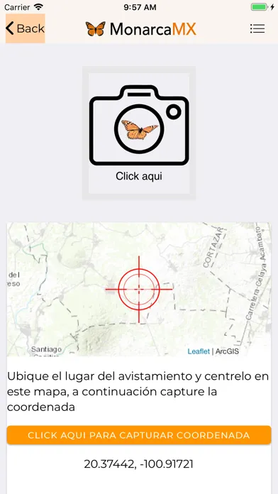 Capturas de pantalla de MonarcaMX