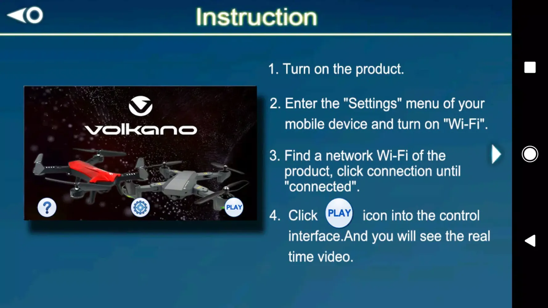 Screenshot di Volkano Redback
