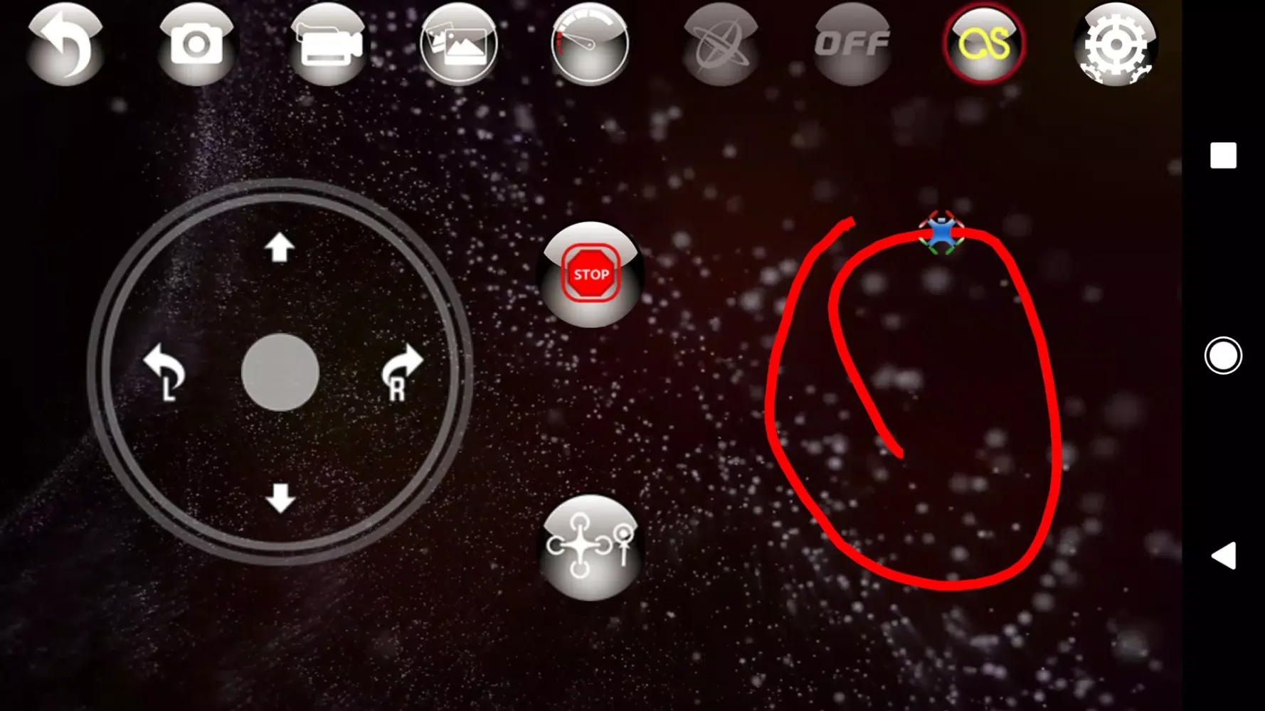 Screenshot di Volkano Redback