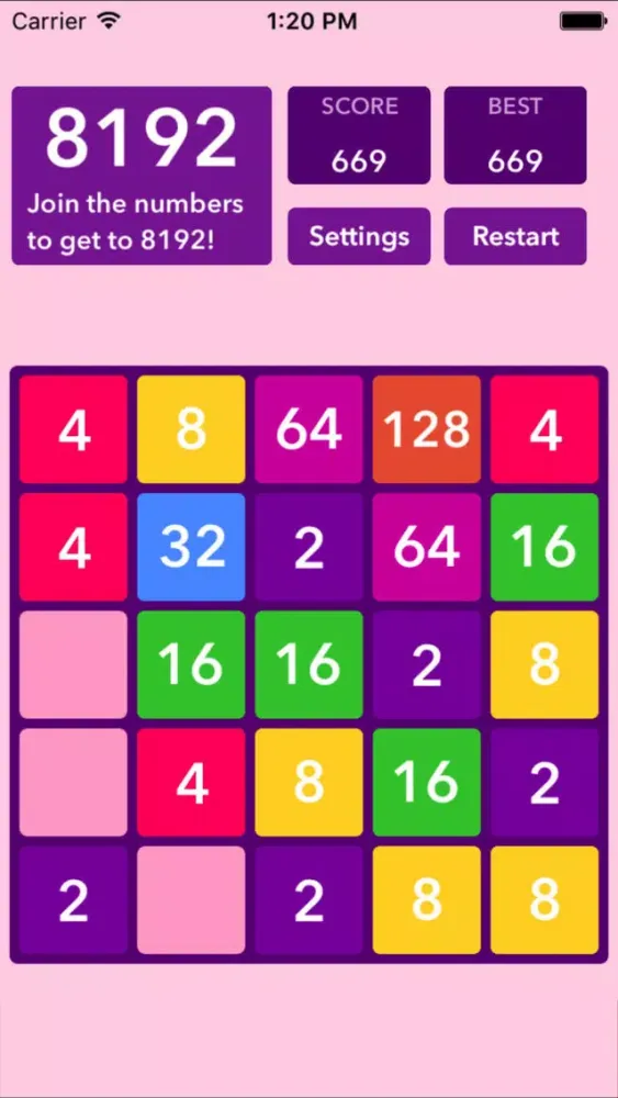تصاویر 2048 - Math Puzzle Game