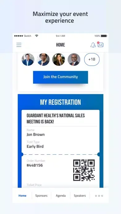 Guardant Health Events Screenshots