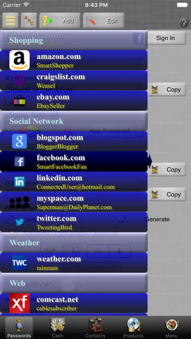 Guarded Key - Password Manager 스크린샷