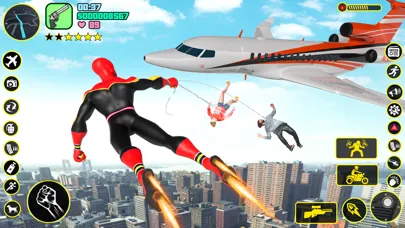 Capturas de pantalla de Spider Hero Games Rope Hero