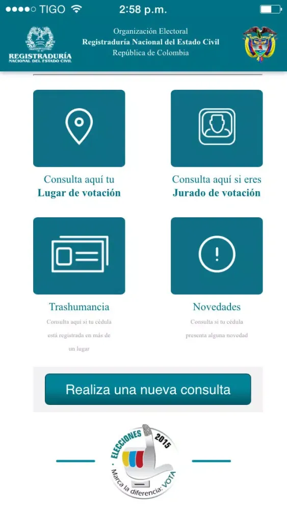 Donde Voto Screenshots