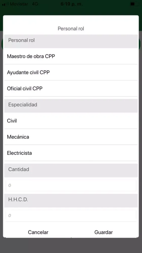 Capturas de tela do otacc