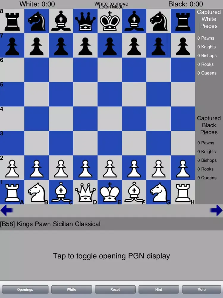 Chess Opener iPad  سکرین شاٹس