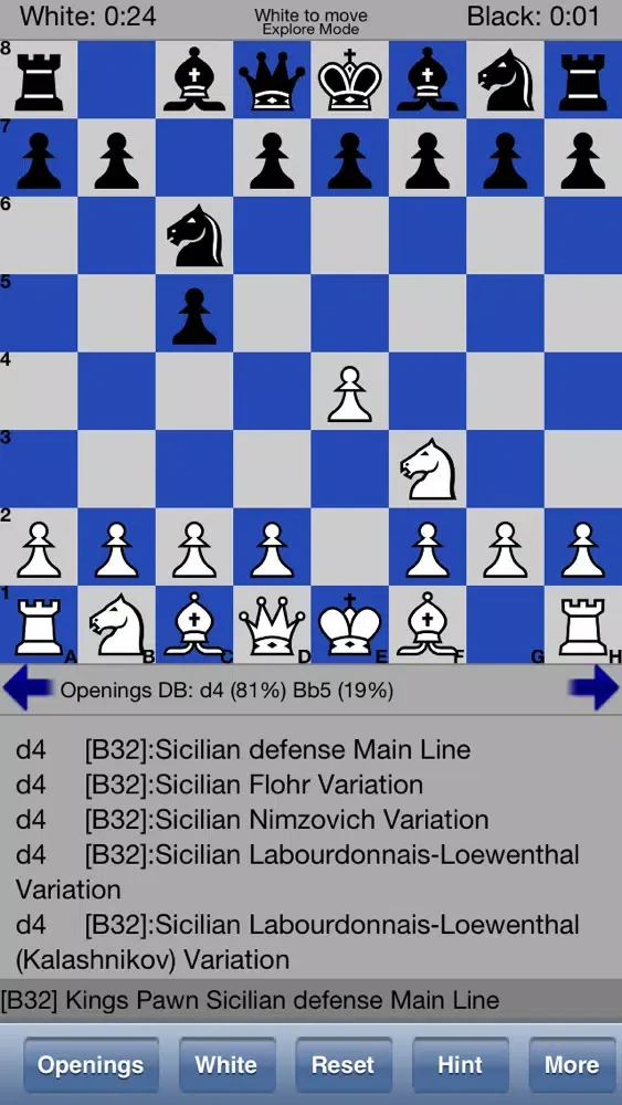Chess Opener سکرین شاٹس