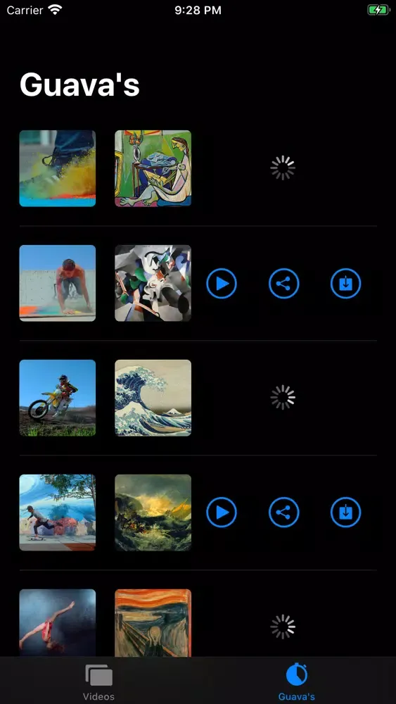 تصاویر Guava: Video Editor