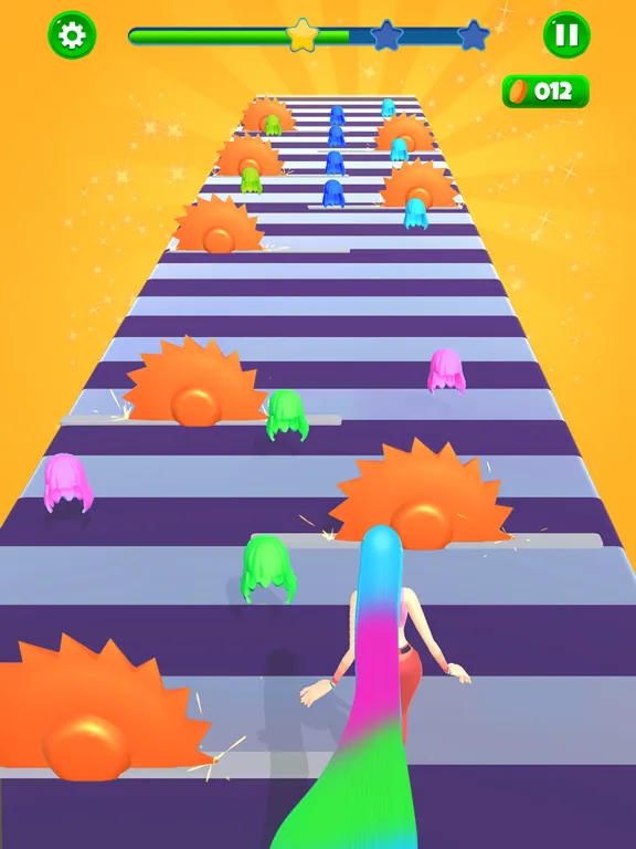 Jojo Long Hair Challenge 3D iPad  স্ক্রিনশট