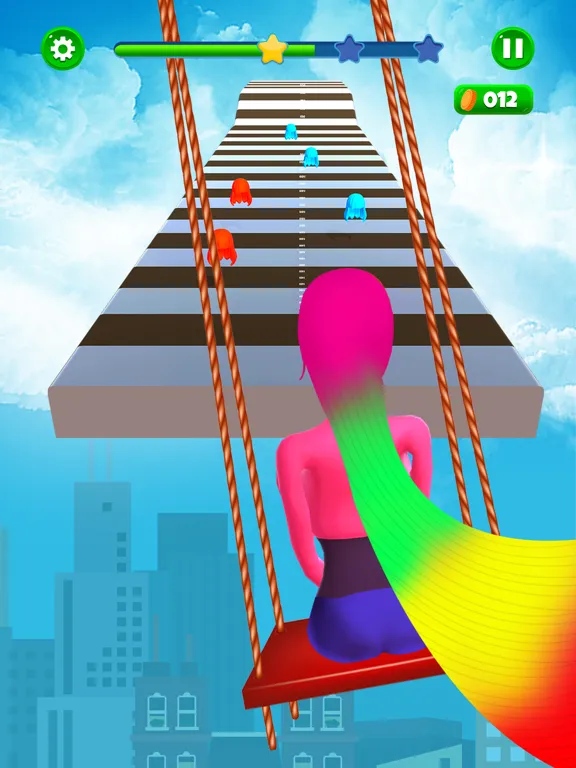 Jojo Long Hair Challenge 3D iPad  স্ক্রিনশট