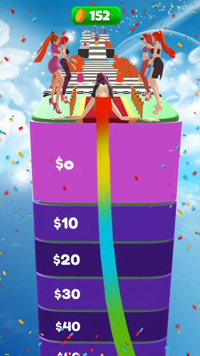 Jojo Long Hair Challenge 3D স্ক্রিনশট