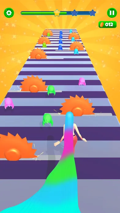 Jojo Long Hair Challenge 3D স্ক্রিনশট