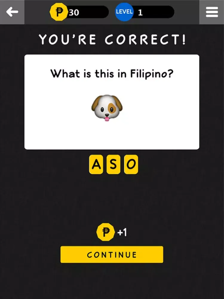 ภาพหน้าจอของ Pinoy Emoji Guessing Game iPad 