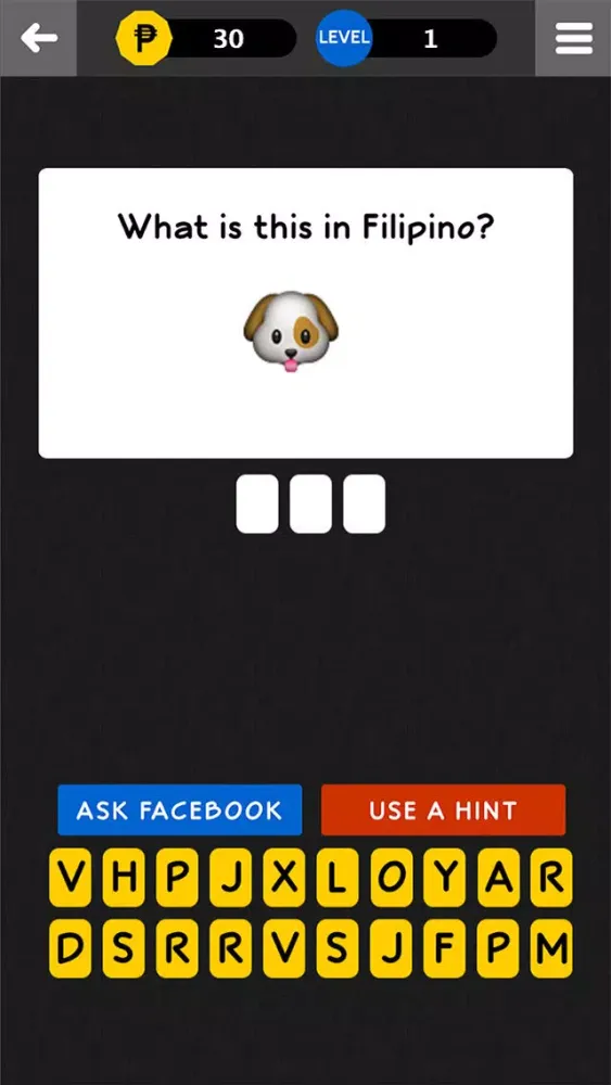ภาพหน้าจอของ Pinoy Emoji Guessing Game
