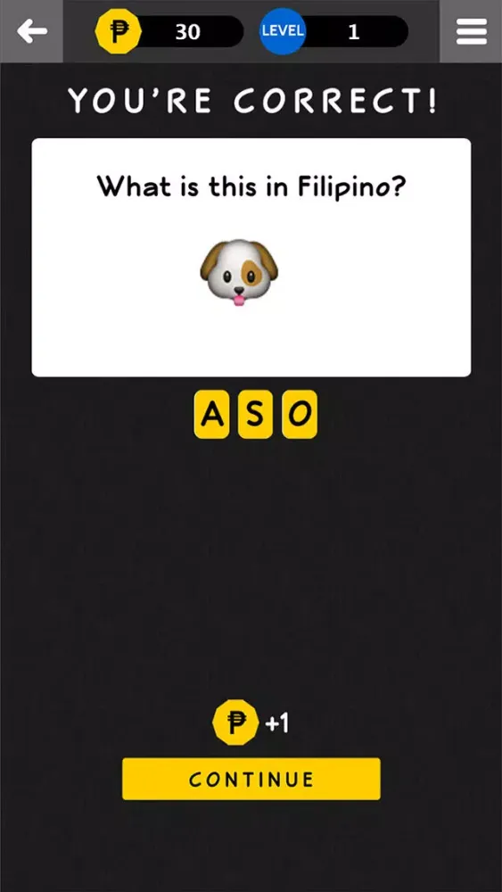 ภาพหน้าจอของ Pinoy Emoji Guessing Game
