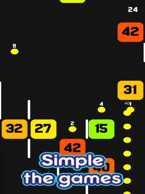 Collect The Ball to Dodge a Block iPad 應用截圖