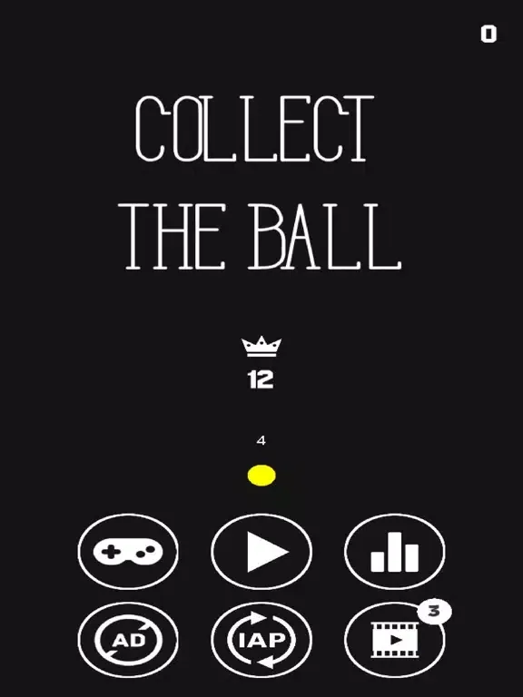 Collect The Ball to Dodge a Block iPad 應用截圖
