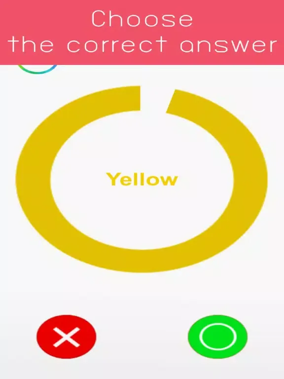 Color Quiz Fast iPad 应用截图