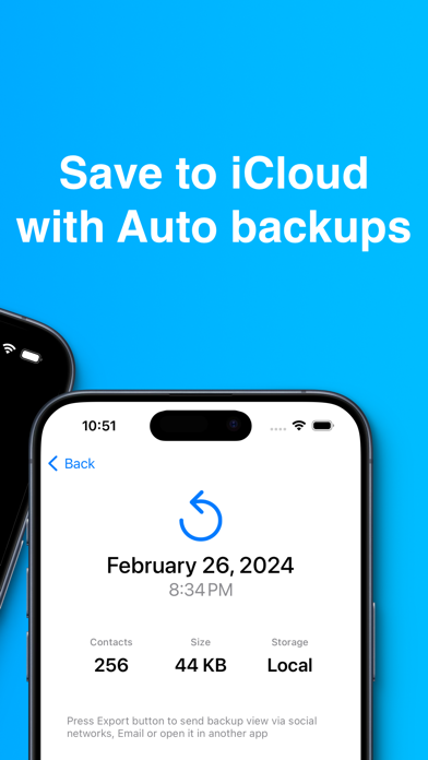 Contacts Transfer & Backup Pro应用截图