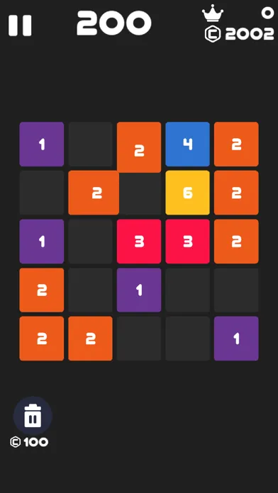 ภาพหน้าจอของ Tetra Number Smash :Tap Puzzle