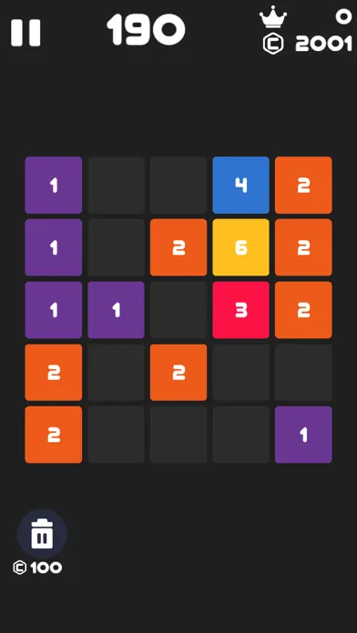 ภาพหน้าจอของ Tetra Number Smash :Tap Puzzle