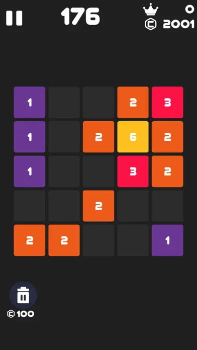 ภาพหน้าจอของ Tetra Number Smash :Tap Puzzle