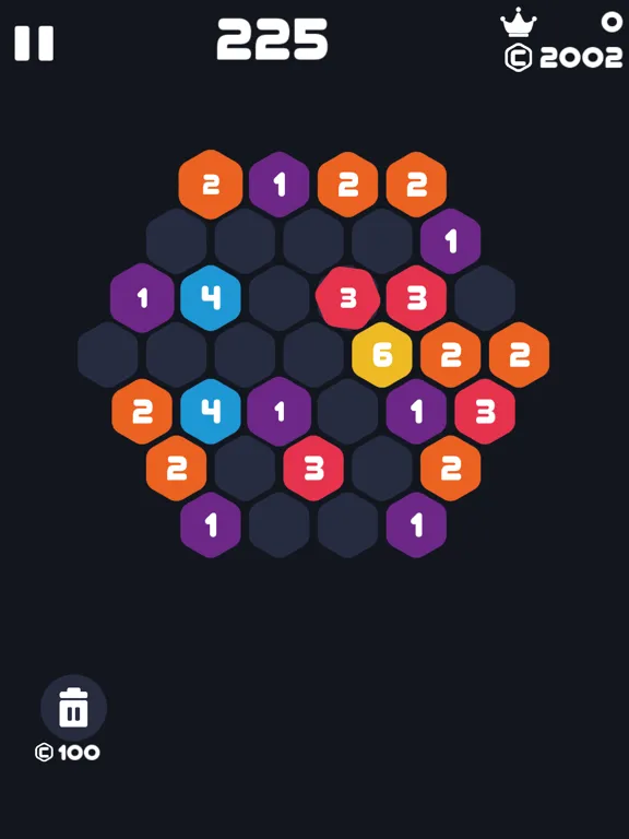 Hexa Number Smash : Tap Puzzle iPad  سکرین شاٹس