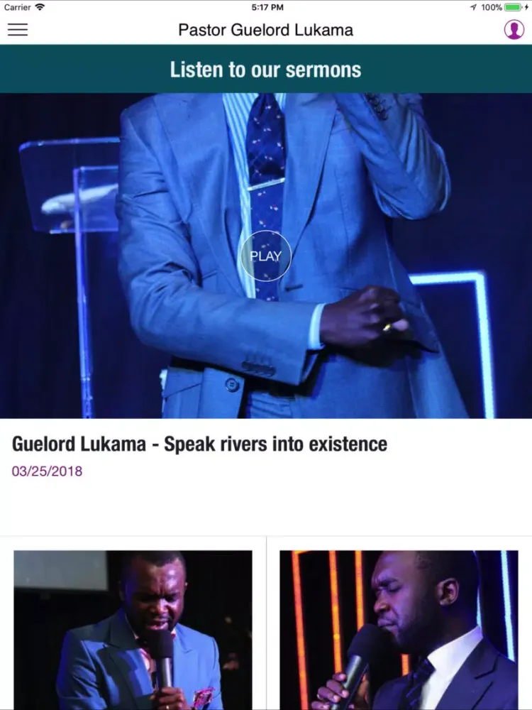 Guelord Lukama iPad  Screenshots