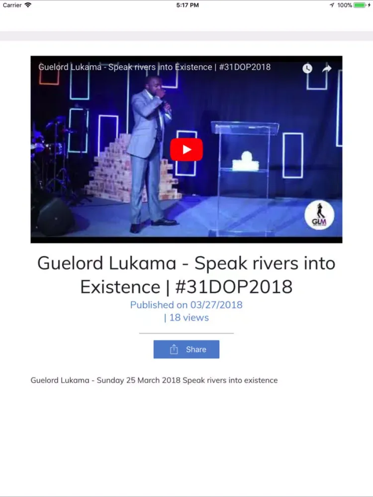 Guelord Lukama iPad  Screenshots