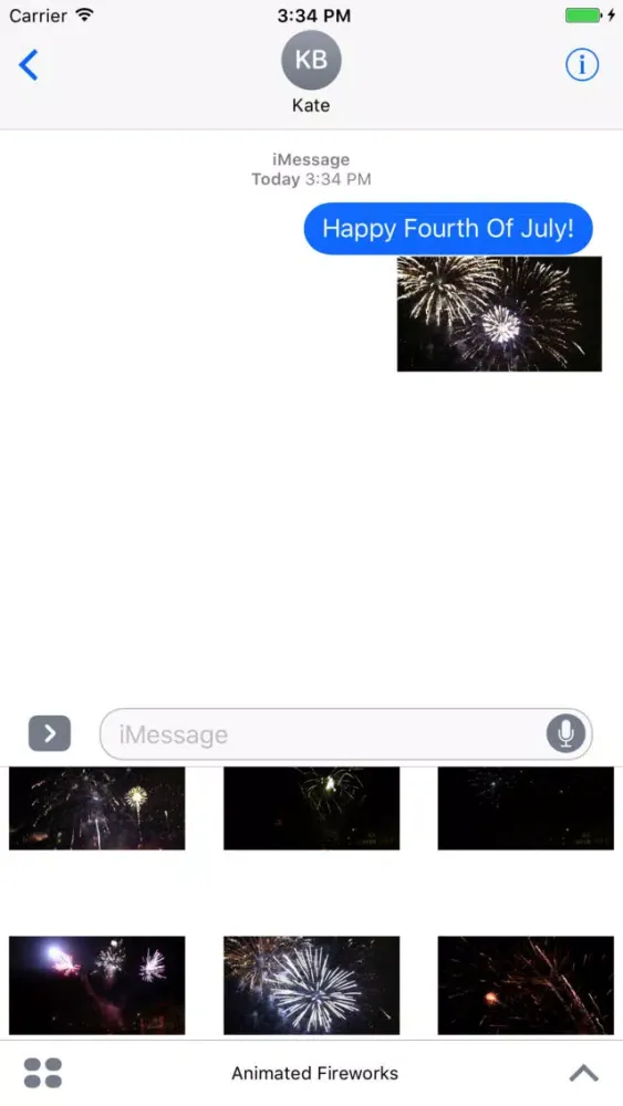 Animated Fireworks! سکرین شاٹس