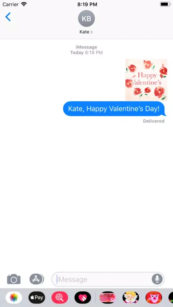 Screenshot di Animated Valentine's Sticker
