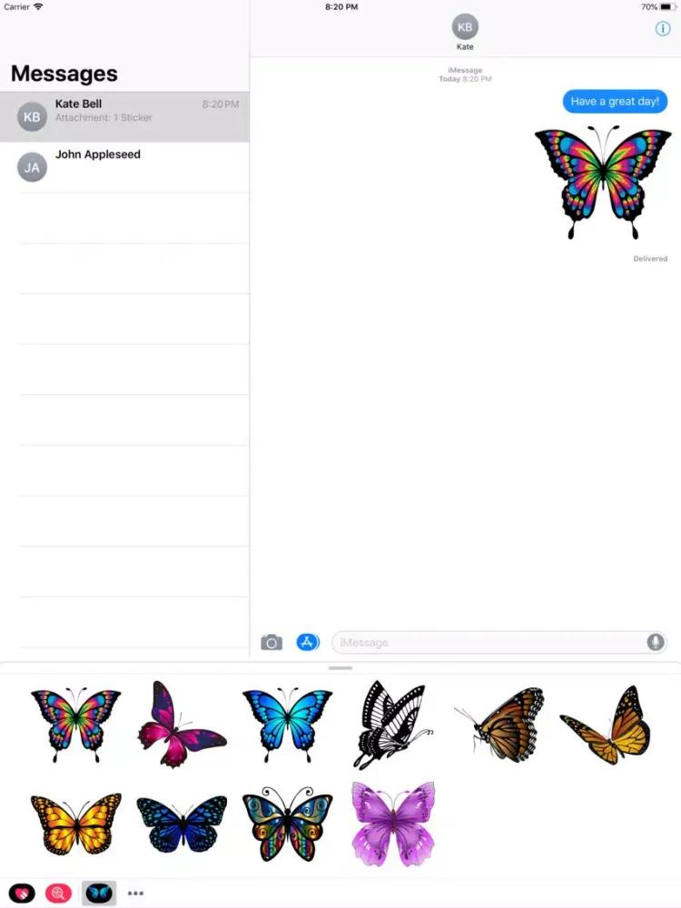 Butterflies - Farfalle iPad  Screenshots