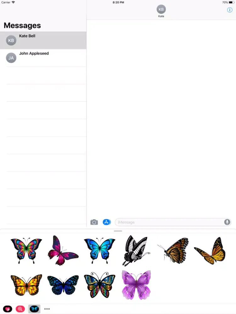 Butterflies - Farfalle iPad  Screenshots