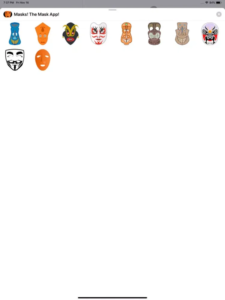 Screenshot di The-Mask-App iPad 