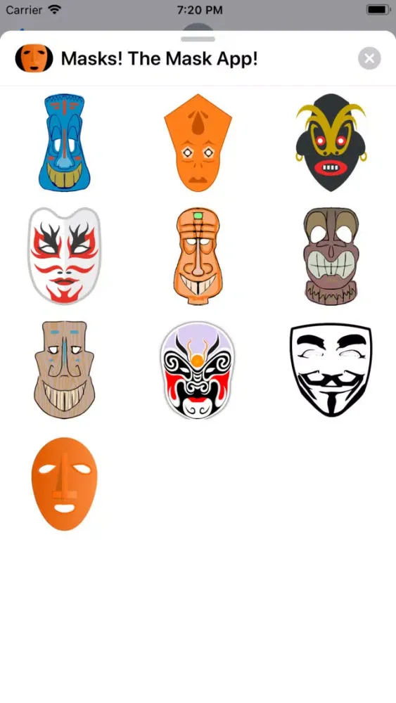 Screenshot di The-Mask-App