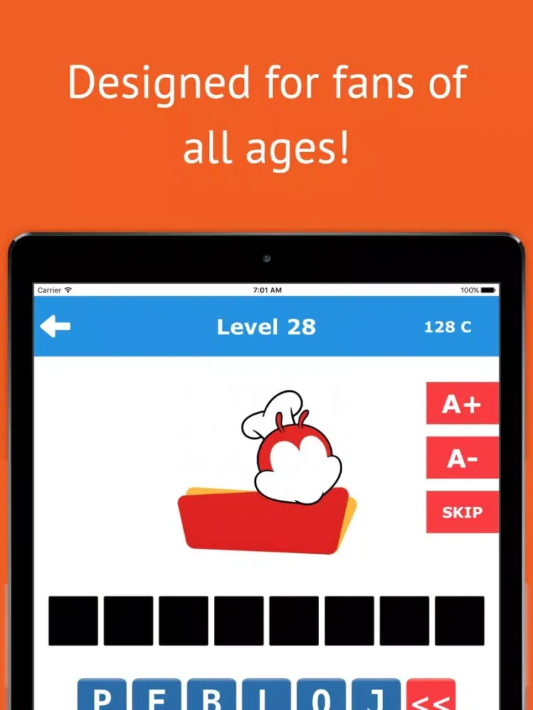 Brand Guess Quiz - Restaurant Trivia Edition iPad  Screenshots