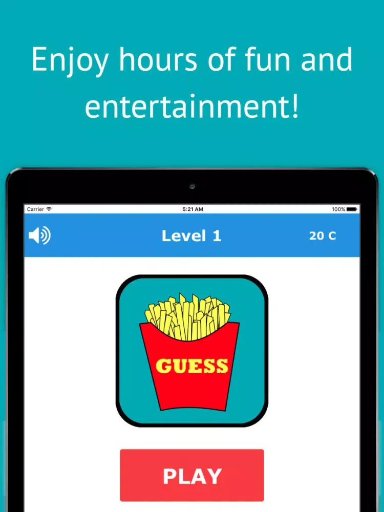 Brand Guess Quiz - Restaurant Trivia Edition iPad  Screenshots