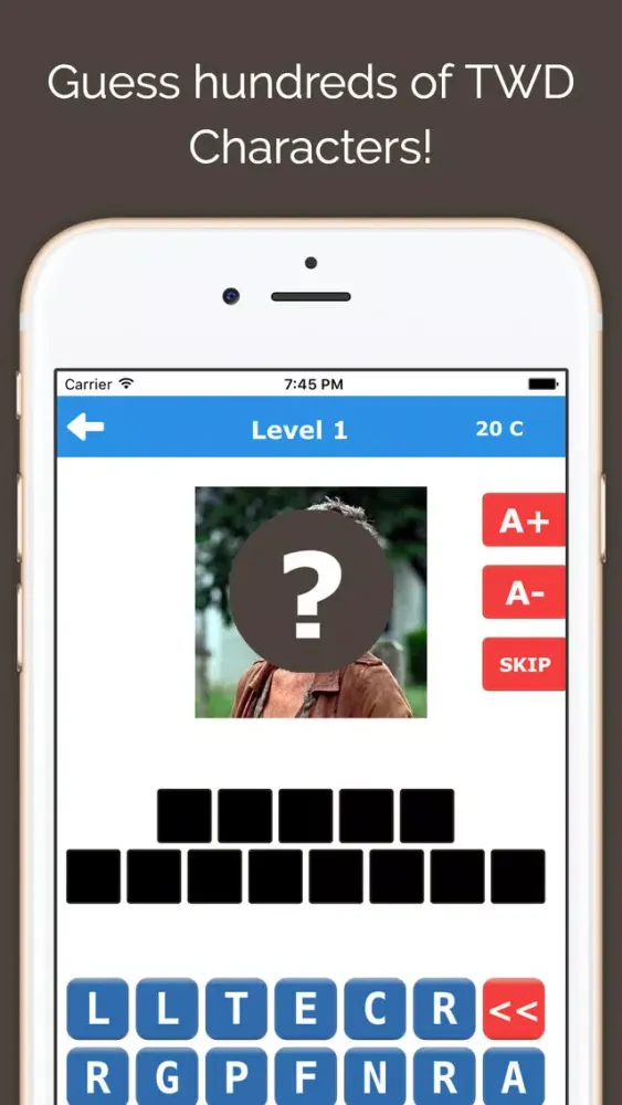TWD Fan Trivia Quiz スクリーンショット
