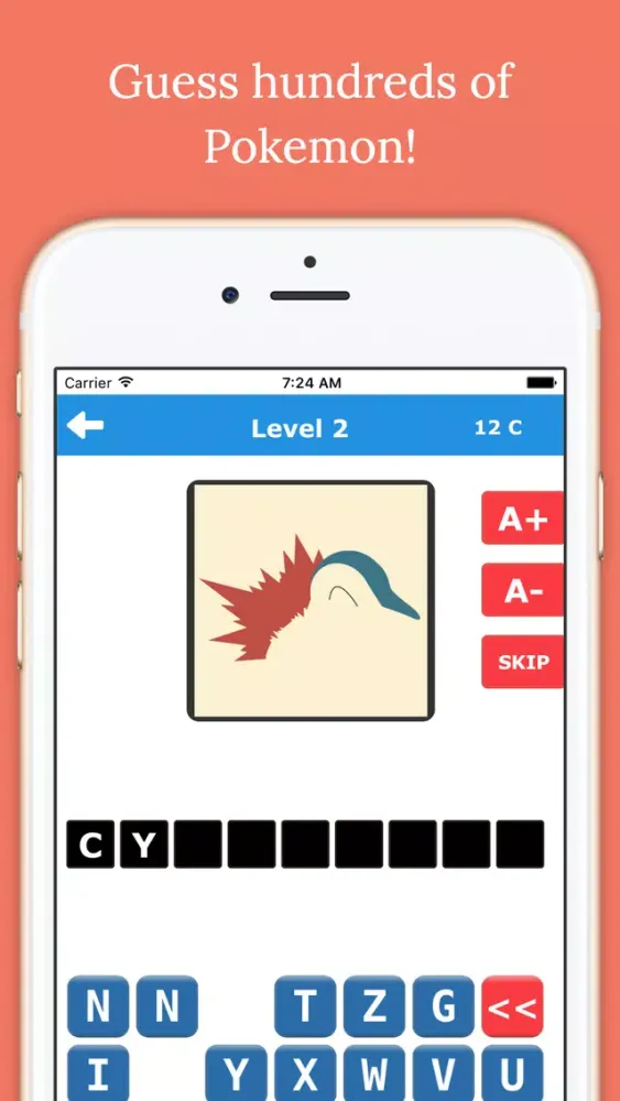 Monster Quiz - Pokemon Guess Fan Edition سکرین شاٹس